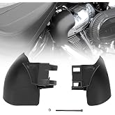 Kiwi Master Mid-Frame Air Deflectors for 2018-2026 Harley Softail Breakout | Fat Boy/Bob/Heritage Classic/Hydra-Glide Revival/Low Rider/Street Bob/Sport Glide/Deluxe Accessories Heat Shiled, Matte Black