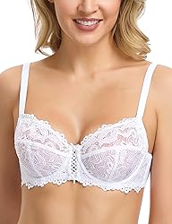 Wingslove Women's Sexy Lace Bra Non Padded