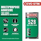 Evo-Stik 528 Instant Contact Adhesive 1 Litre Multi-Purpose High Shear view 3