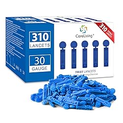 CareLiving Lancets for Diabetes Testing - 30 Gauge