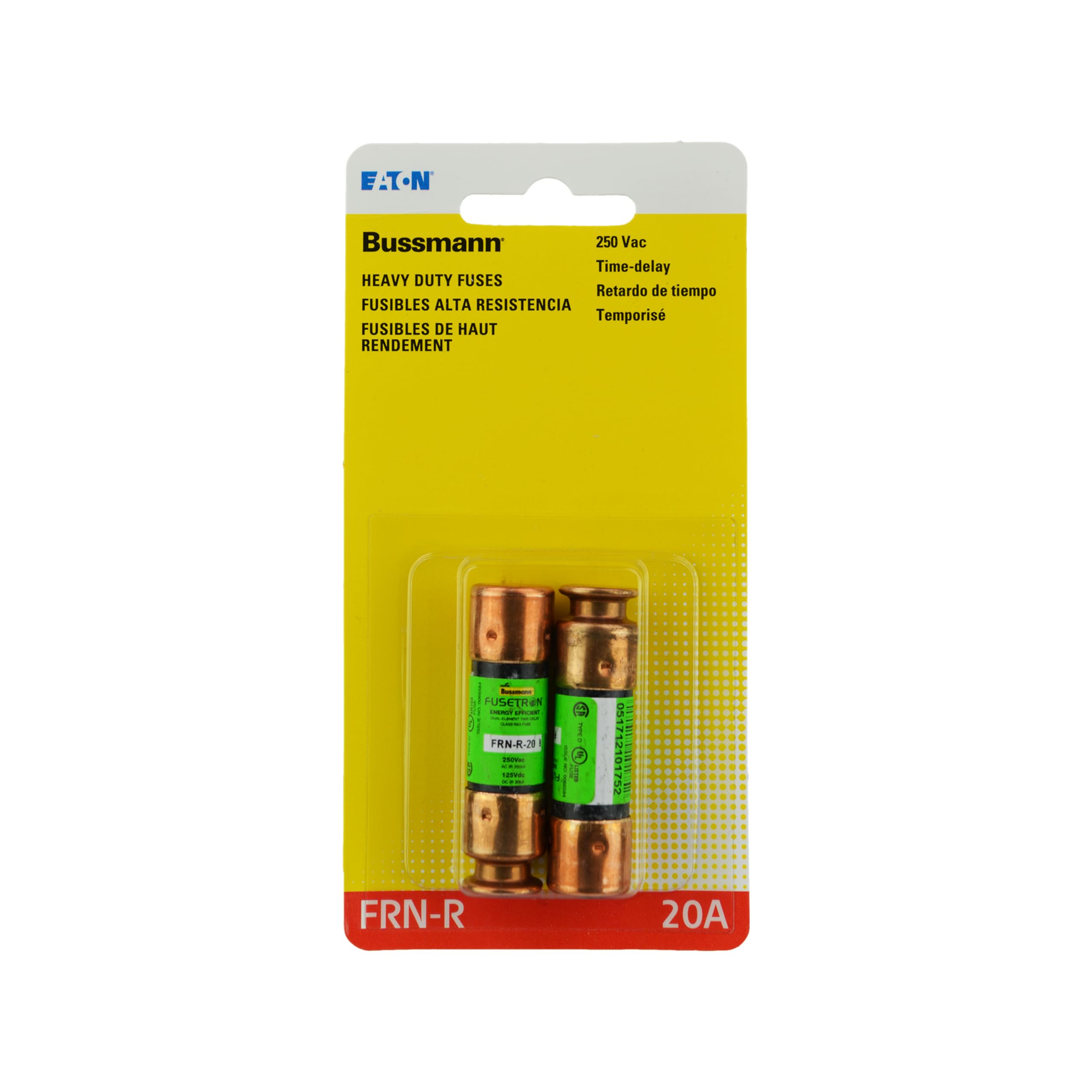 Bussmann BP/FRN-R-20 20 Amp Fusetron Dual Element