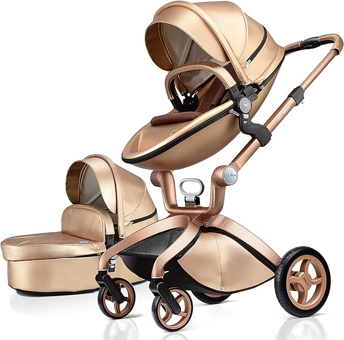 gold egg pram