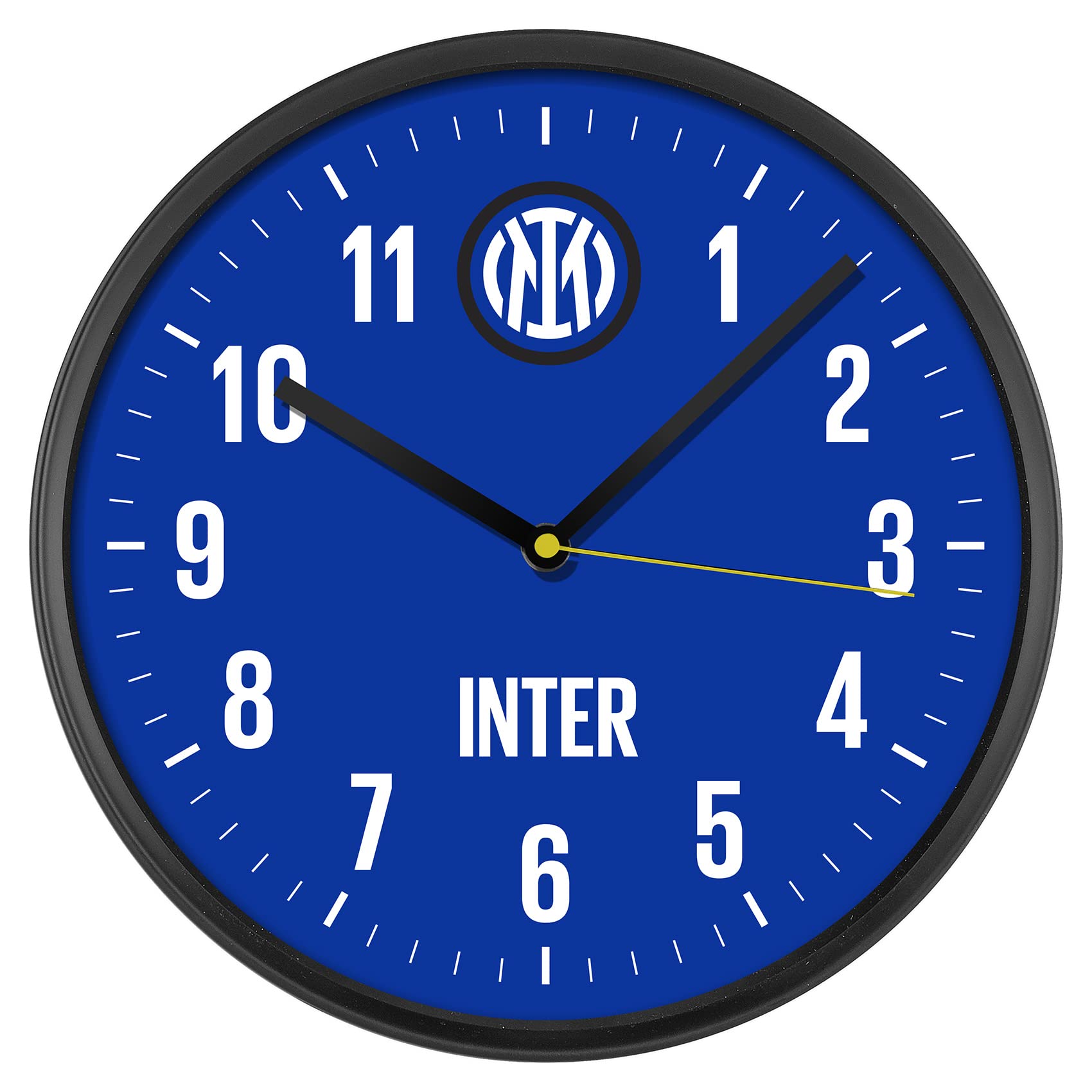 Inter Wall clock official product Blue Logo New 30 Cm 3 Hands