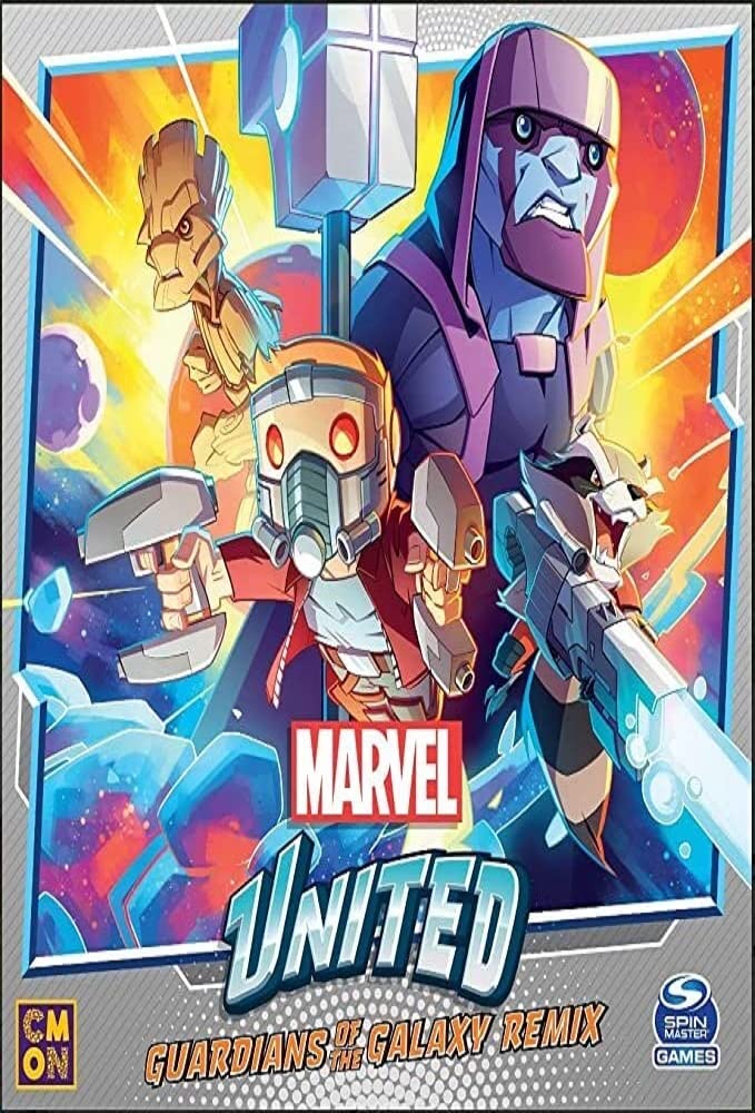 CMON CoolMiniOrNot | Marvel United Expansion: Guardians of the Galaxy Remix | Cooperative Board Game | Ages 14+ | 1-4 Players | 45 Minutes Playing Time