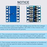 DAOKAI 10Pcs 4-Channel Logic Level Converter 3.3V-5V Bi-Directional Shifter view 6