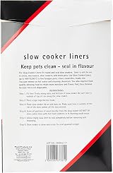 Toastabags Slow Cooker Liner 25 Pack, Transparent, Easy Clean view 3