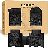 LASFIT Floor Mats for 2021-2026 Ford Bronco 4-Door Carpet Floor, All Weather TPE Protector Custom Fit SUV Floor Liners, Not Fit Bronco Sport or 2 Door