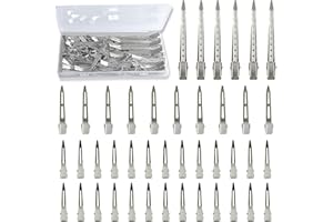 TseroFay 42Pcs Styling Hair Clips Set: Silver Metal Duck Billed Clips for Women's Hairstyling, Long Duckbill Pins, Alligator Rollers with Case