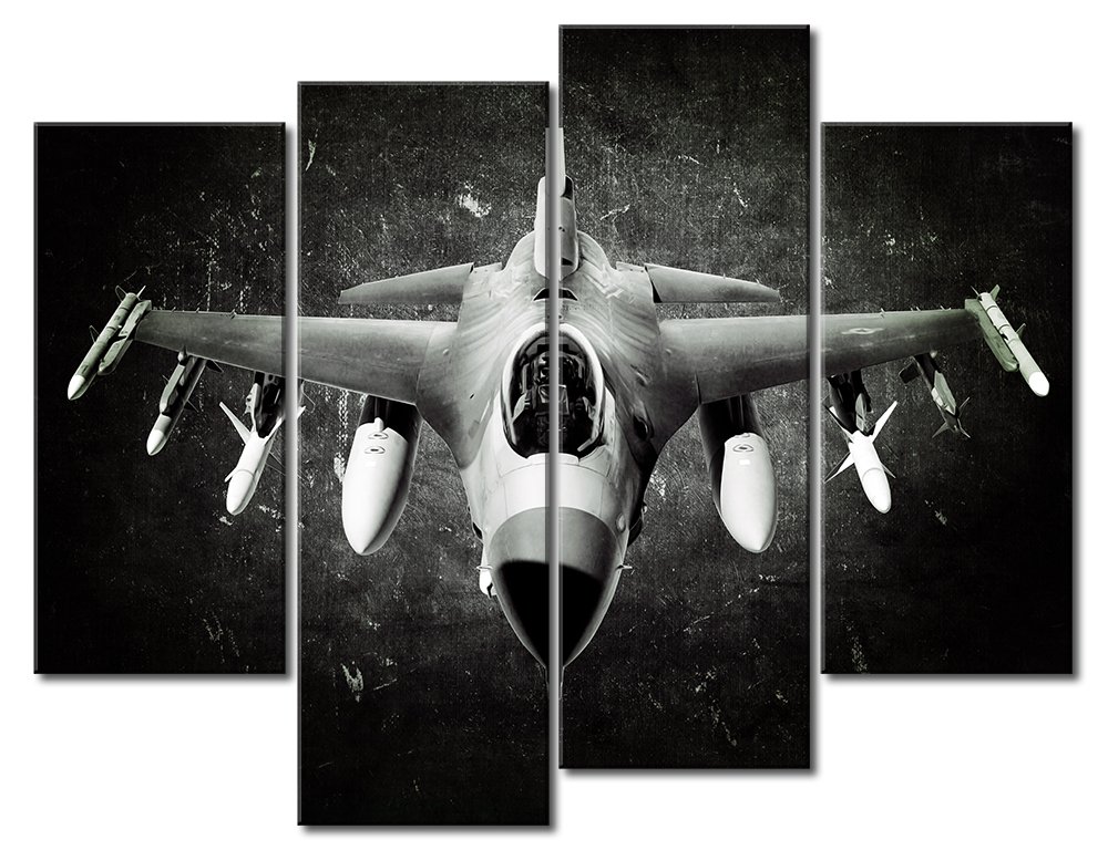 Fighter Stealth Plane Patent Poster Airplane Print Paper Wall