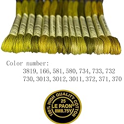 Premium Rainbow Color Embroidery Floss - Cross
