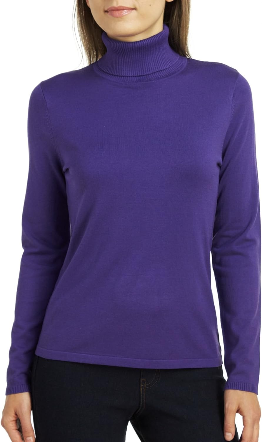 august silk mock turtleneck