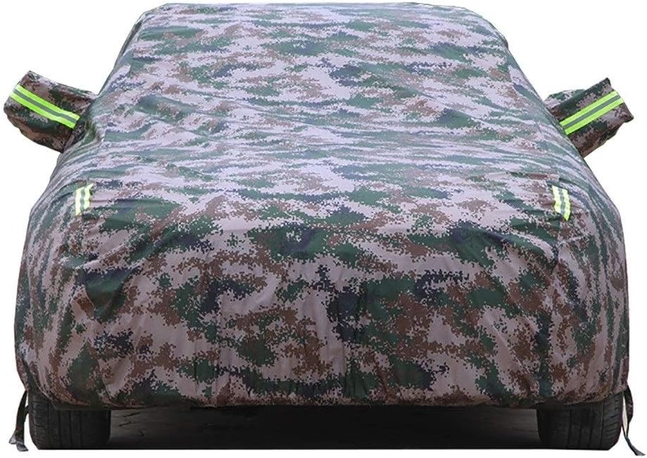 LIFEIYAN Compatible with Bugatti La Voiture Noire, Four Seasons Universal Fully Waterproof Scratch Proof Durable Car Cover Breathable Cotton Lined Heavy Duty