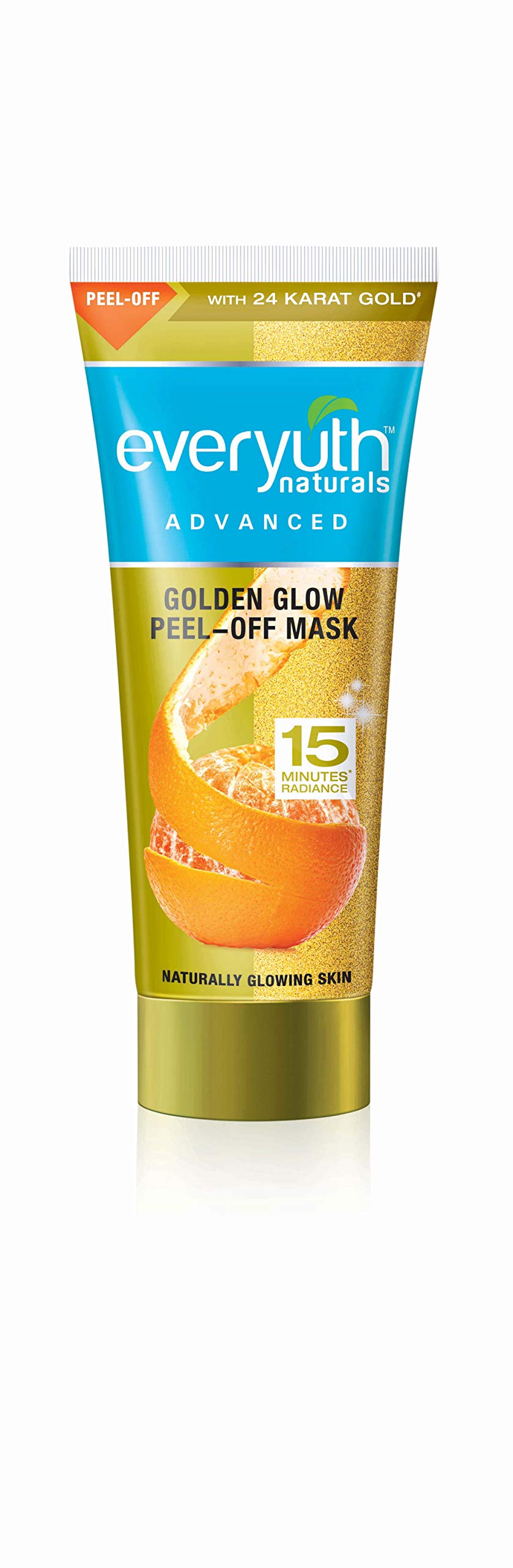 Everyuth with 24 Karat Gold Golden Glow Peel-Off Mask 50gm by Everyuth