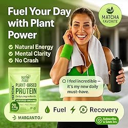 NUTRAPULSE Vegan Protein Powder – 20g Organic