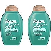 Justk Argan Oil Shampoo and Conditioner Set, Sulfate Free Shampoo and Conditioner Set, Ideal for Color Treated Hair