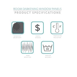 Lush Decor Sydney Light Filtering Window Curtain