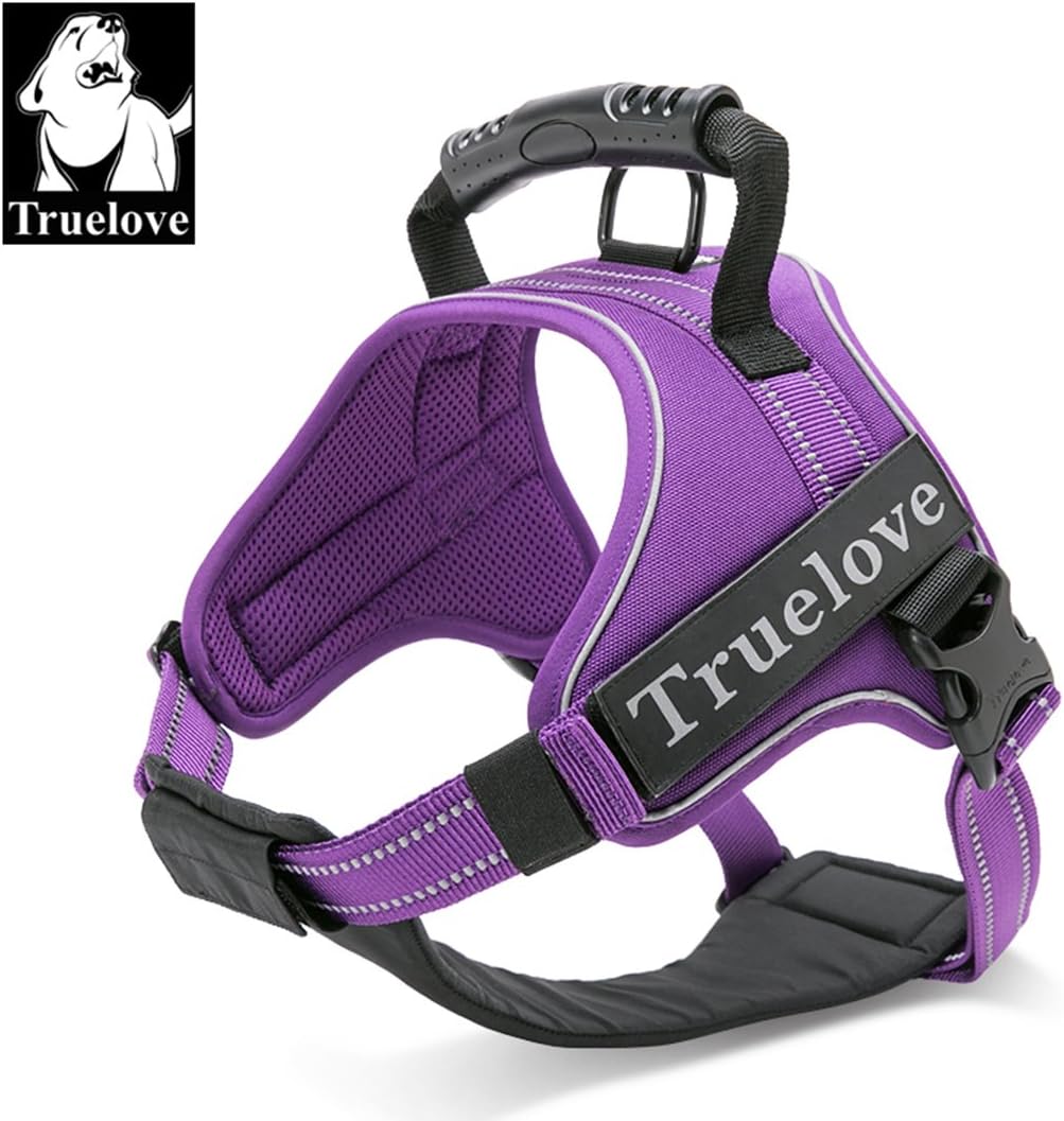 TrueLove Dog Harness Nopull Reflective Stitching Ensure Night