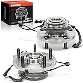 A-Premium 2 x Front Wheel Bearing and Hub Assembly with ABS & 5-Lug Compatible with Dodge Grand Caravan 2008-2020 & Chrysler Town & Country 2008-2016 & Volkswagen Routan 2009-2014 & Ram C/V 2012-2015