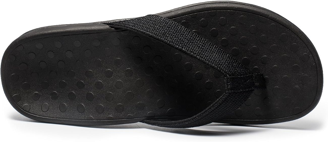  | LLSOARSS Plantar Fasciitis Feet Sandal with Arch Support - Best Orthotic flip Flops for Flat Feet，Heel Pain- for Women | Flip-Flops