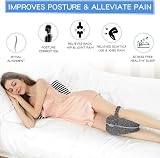 BEAUTRIP Leg Pillow Ergonomic Memory Foam Knee Pillow with Strap view 6