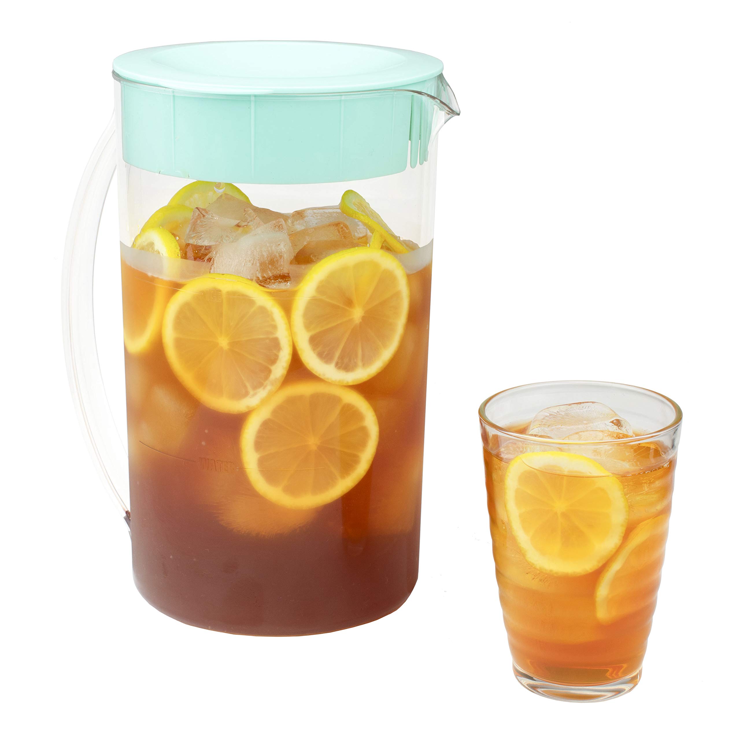 Brentwood KT2150BL Iced Tea and Coffee Maker with 64 Ounce Pitcher, Blue