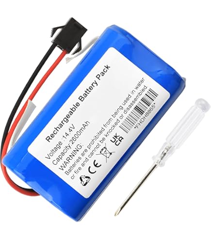 Batteria Agli Ioni Di Litio 5200 MAh 14.4V Per Aspirapolvere Proscenic LDS M7 Pro E Ultenic