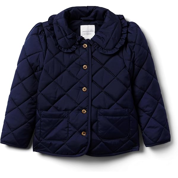 Amazon.com: Janie and Jack Boy's Navy Quilted Jacket