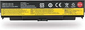 Aluo T440P 10.8V48WH New Laptop Battery for Lenovo ThinkPad T440P T540P W540 W541 L440 L540 45N1153 45N1152 45N1145 45N1163 45N1162 45N1151 45n1144 45n1145 57++ 57 57+