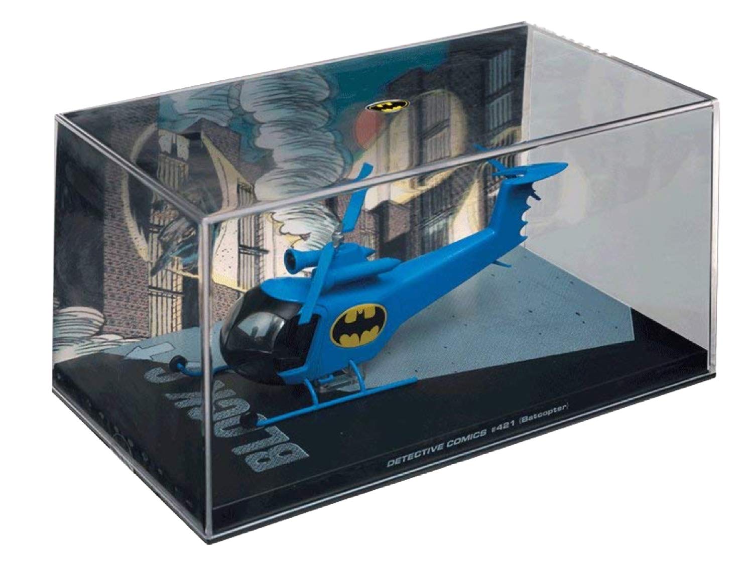 Eaglemoss DC Comics Batman Automobilia Batmobiles Car Collection #4 Batman Forever Movie - #421 Batcopter - #30 Legends of the Dark Knight (Batcopter)