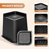MYMULIKE Bed Risers 6 Inch Heavy Duty L Shaped Design 6000 lbs 4 Pack view 4