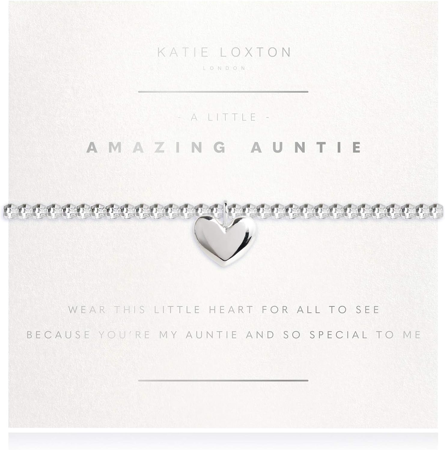 auntie charm bracelet