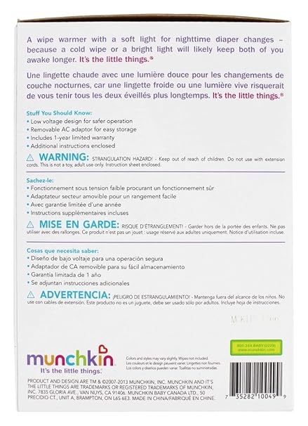 bright and warm wipe warmer