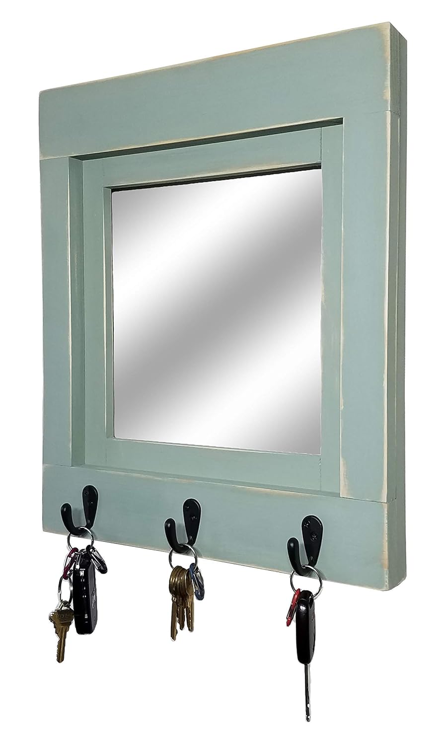 Key Hook Rack With Mirror / Richelieu hardware 8 1 2 in. piccheese