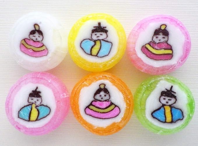 Amazon ひな祭りキャンディ 50個入り 5色ミックス 個包装 お菓子 ひな人形 金扇ドロップス工業株式会社 あめ キャンディ 通販