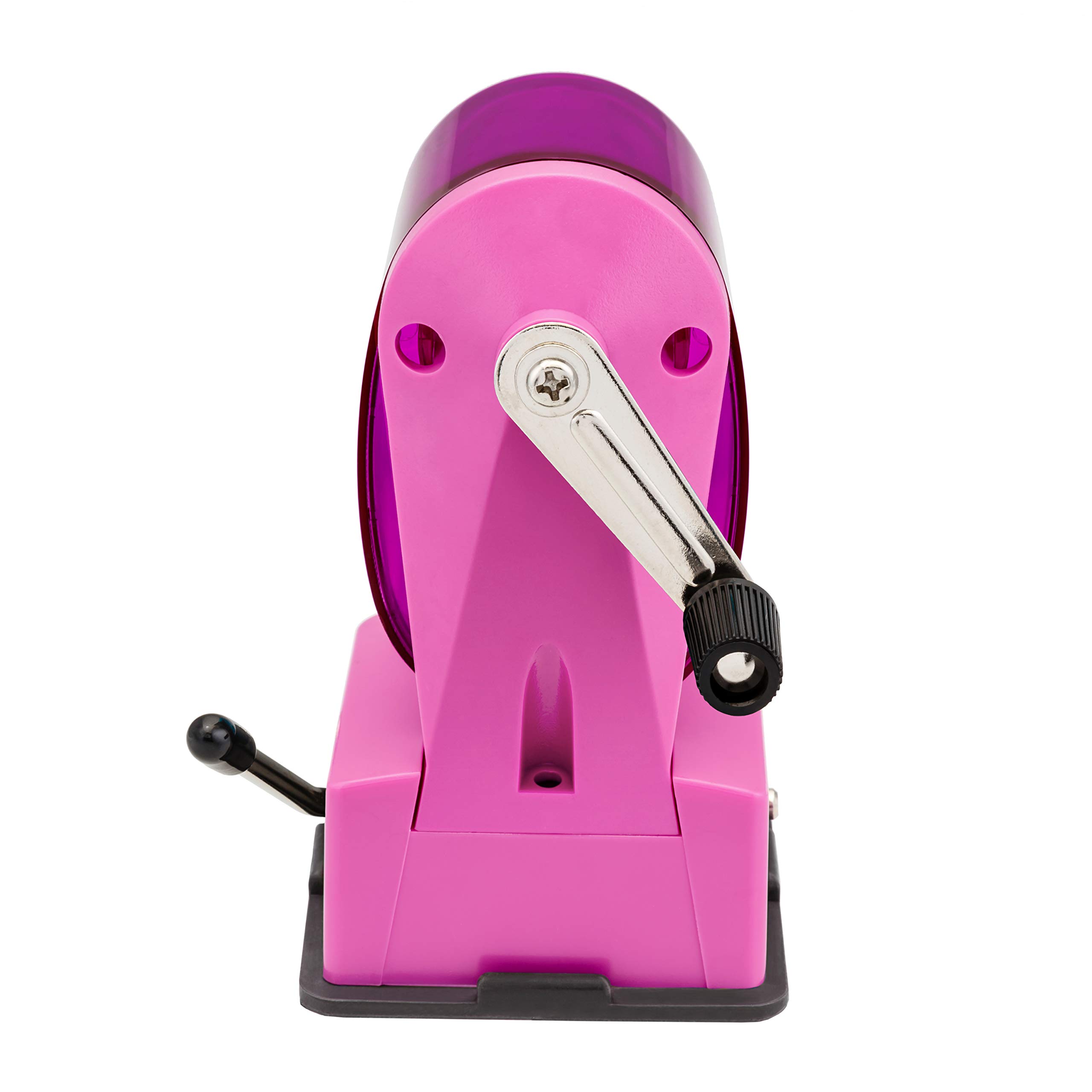 X-ACTO Bulldog Manual Pencil Sharpener w/Vacuum Mount, Colors May Vary, 1 Count