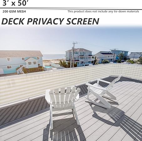 Amazon Com Bouya Deck Privacy Screen For Backyard Patio