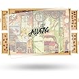 ALL4JIG 1000 Piece Rotating Puzzle Board with Drawers 22"x30"Portable Wooden Jigsaw Puzzle Table for Adults Portable,Lazy Susan Spinning Puzzle Boards Birthday Gift for mom