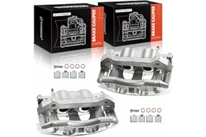 A-Premium Disc Brake Caliper Assembly with Bracket Compatible with Ford and Lincoln Models - For F-150 2010-2011, Expedition 2010-2021, Navigator 2010-2021, Mark LT 2010-2011 - Front Side