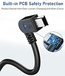 Gonofeto Dash Cam Charger Cable,(3Ft 18AWG) USB C