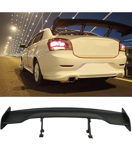 Amazon.com: WheelX Universal Rear GT Spoiler, MP Style Wing