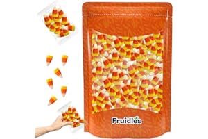 Fruidles Halloween Candy Corn, Classic Candy Treat Bags, Gluten-Free, Fun & Festive Holiday Snacking, Individual 1oz Bags (30-Pack)