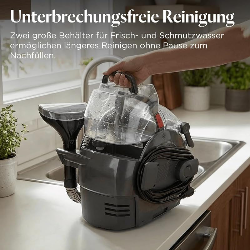 SpotClean Auto Pro Select Tragbarer Teppichreiniger 750 W 3730N