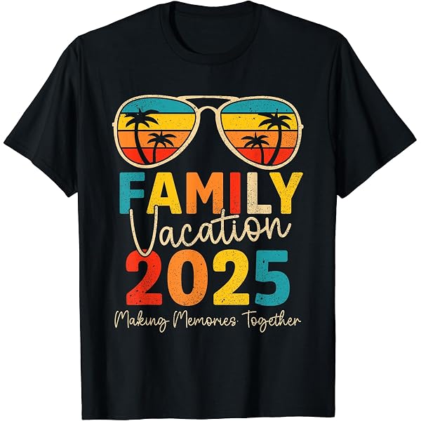 Custom Family Vacation T-Shirt – Making Memories Together Summer Beach Cruise Trip Shirt - View #11