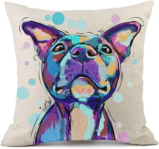 Amazon Com Redland Art Cute Pet Pit Bull Dogs Pattern Cotton