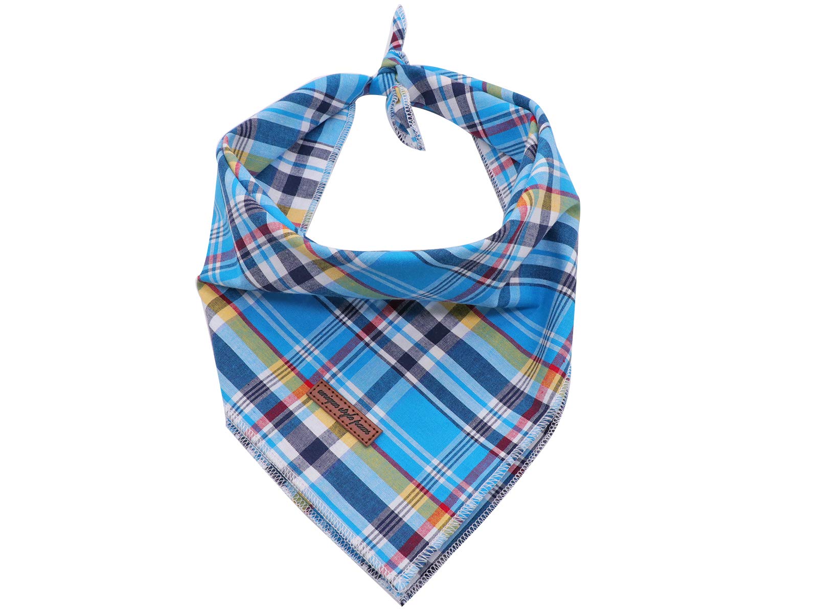 Unique Style Paws Dog Bandanas 1PC Washable Bibs Scarf, Pet Dog Kerchief, Cotton Triangle Dog Scarfs for Small Medium Large Girl or Boy Dogs and Cats — image 1