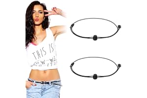 Tyqour 2PCS Black Shirt Tuck Band Women Adjustable Crop Top Band Waistband Elastic Shirt Cropping Band for Tucking Shirts Sweaters