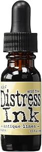 Ranger DRI-19435 Tim Holtz Distress Ink Reinker 1/2-Ounce, Antique Linen