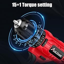 AVID POWER Cordless Drill Set 20V Power