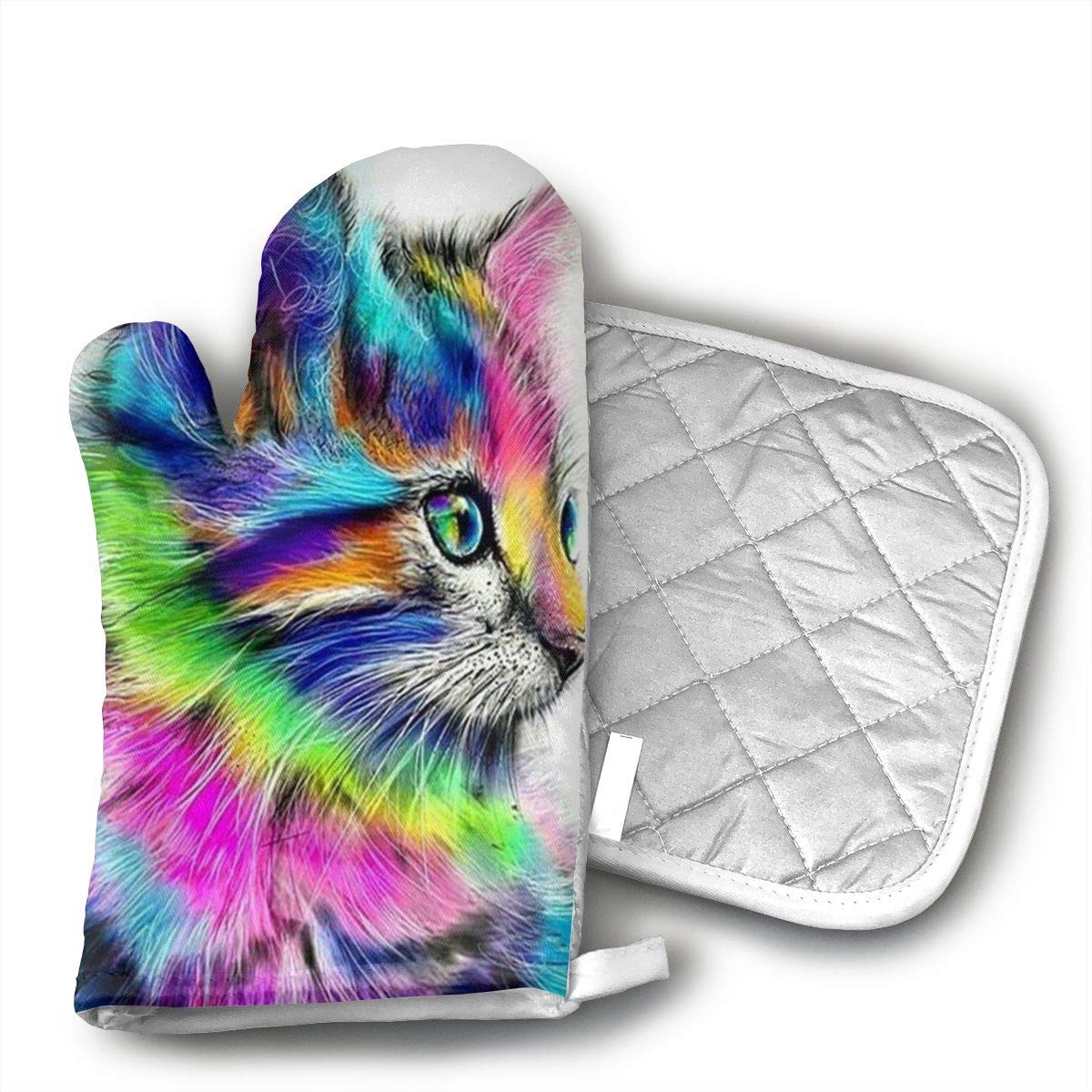 The 10 Best Colorful Cat Oven Mittens