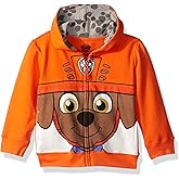 PAW Patrol Boys' Toddler Character Big Face Zip-up Hoodies